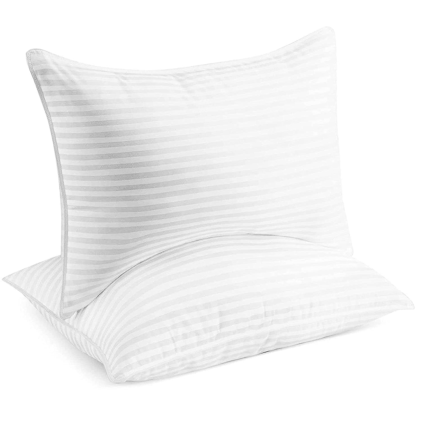 Beckham Hotel Collection Bed Pillows Standard/Queen Size Set of 2 - Original Down Alternative Pillow for Sleeping - Bedding for Back, Stomach or Side Sleepers