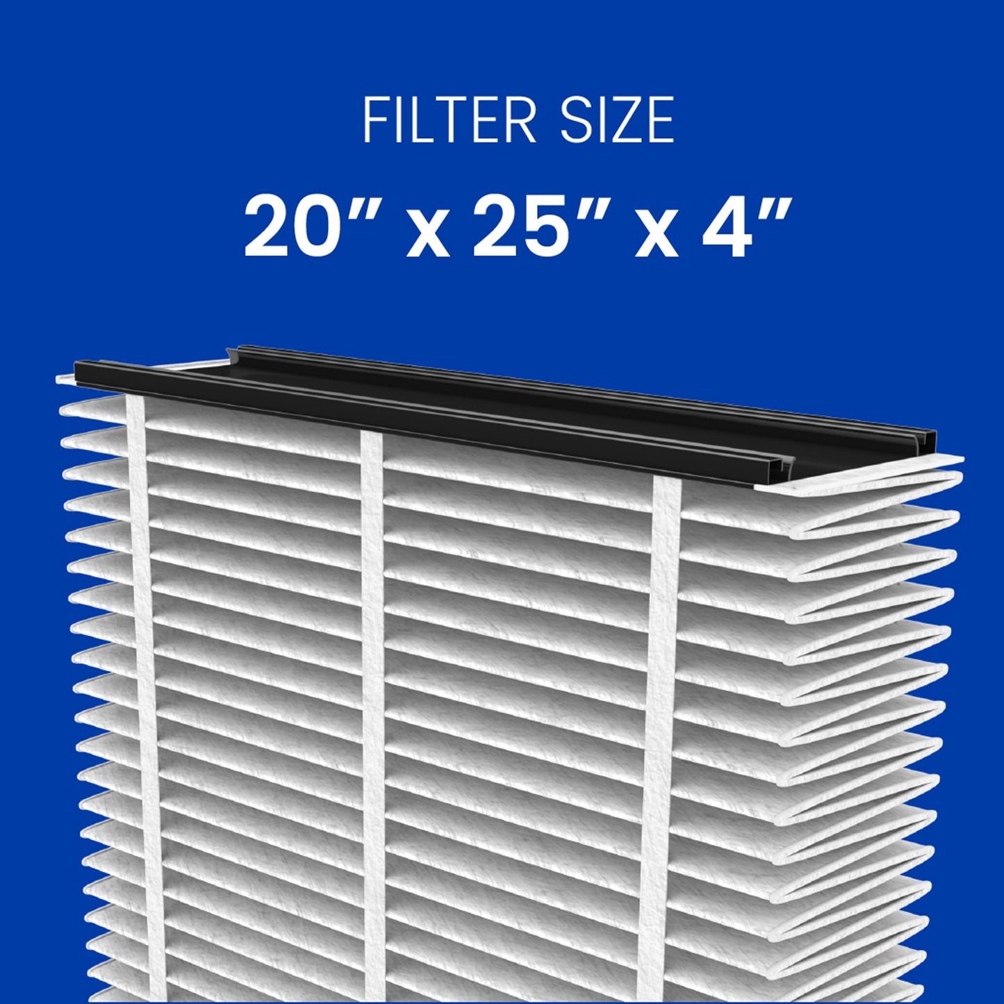 AprilAire 213 MERV 13 Whole House Air Filter - Captures 93% of Viruses, Allergens & Pet Dander - USA Made Replacement Filter 20x25x4 (Pack of 1)